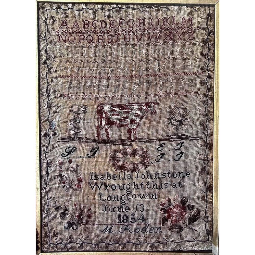 Isabella Johnstone Sampler Cross Stitch Pattern By NeedleWorkPress